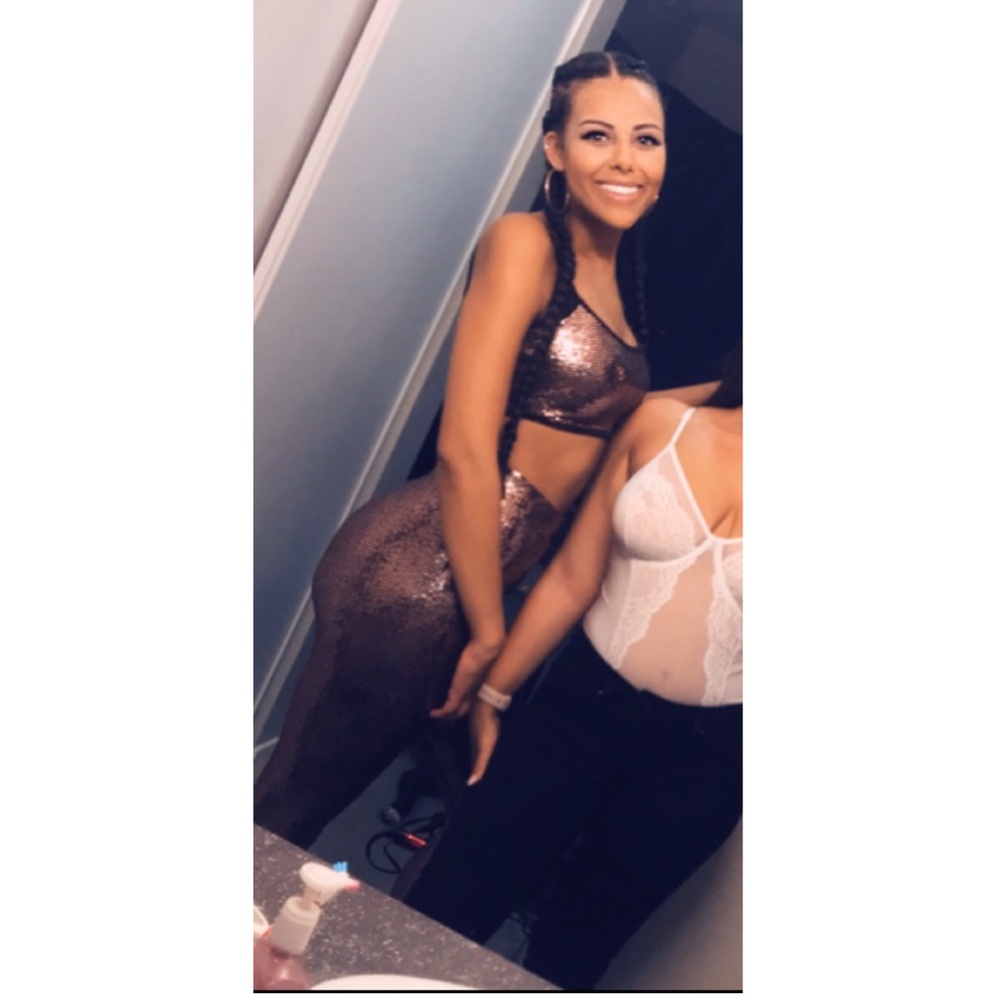 Sparkly Two Piece